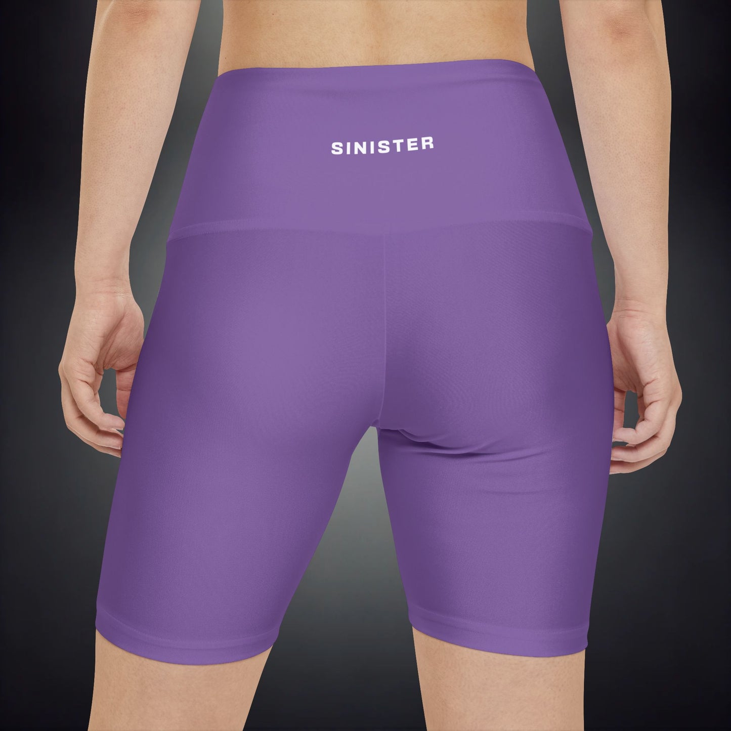 W115 - High Waisted Seamless Shorts ll Purple