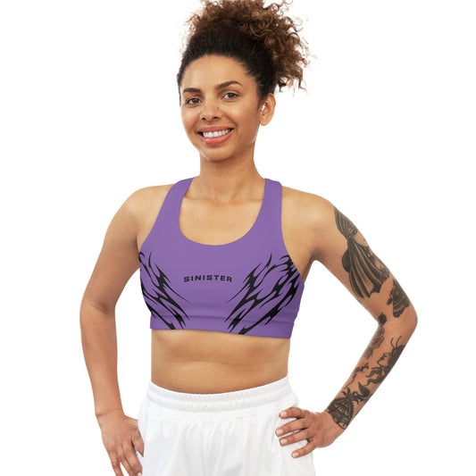 W114 - Seamless Sports Bralette - Purple