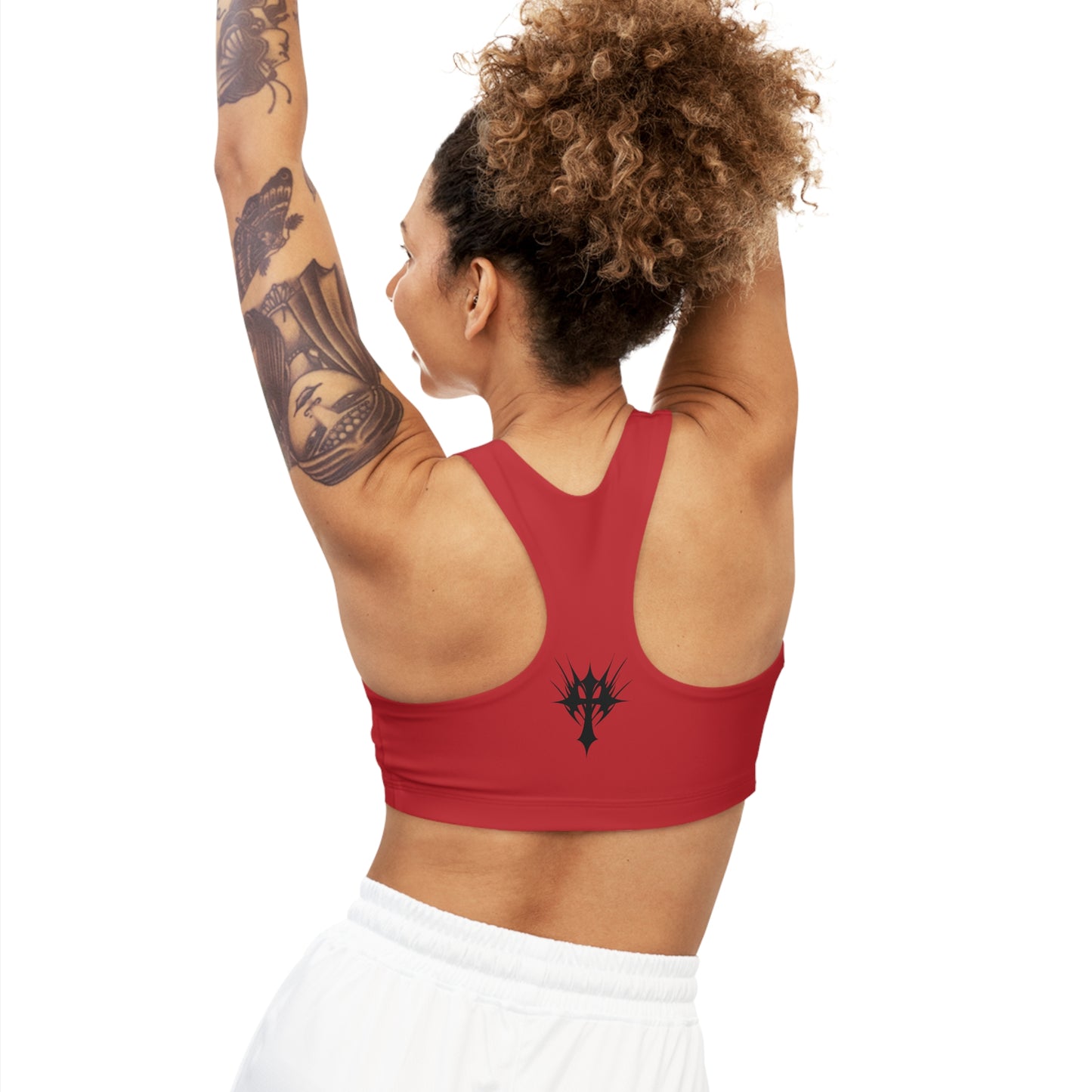 W112 - Seamless Sports Bralette - Red