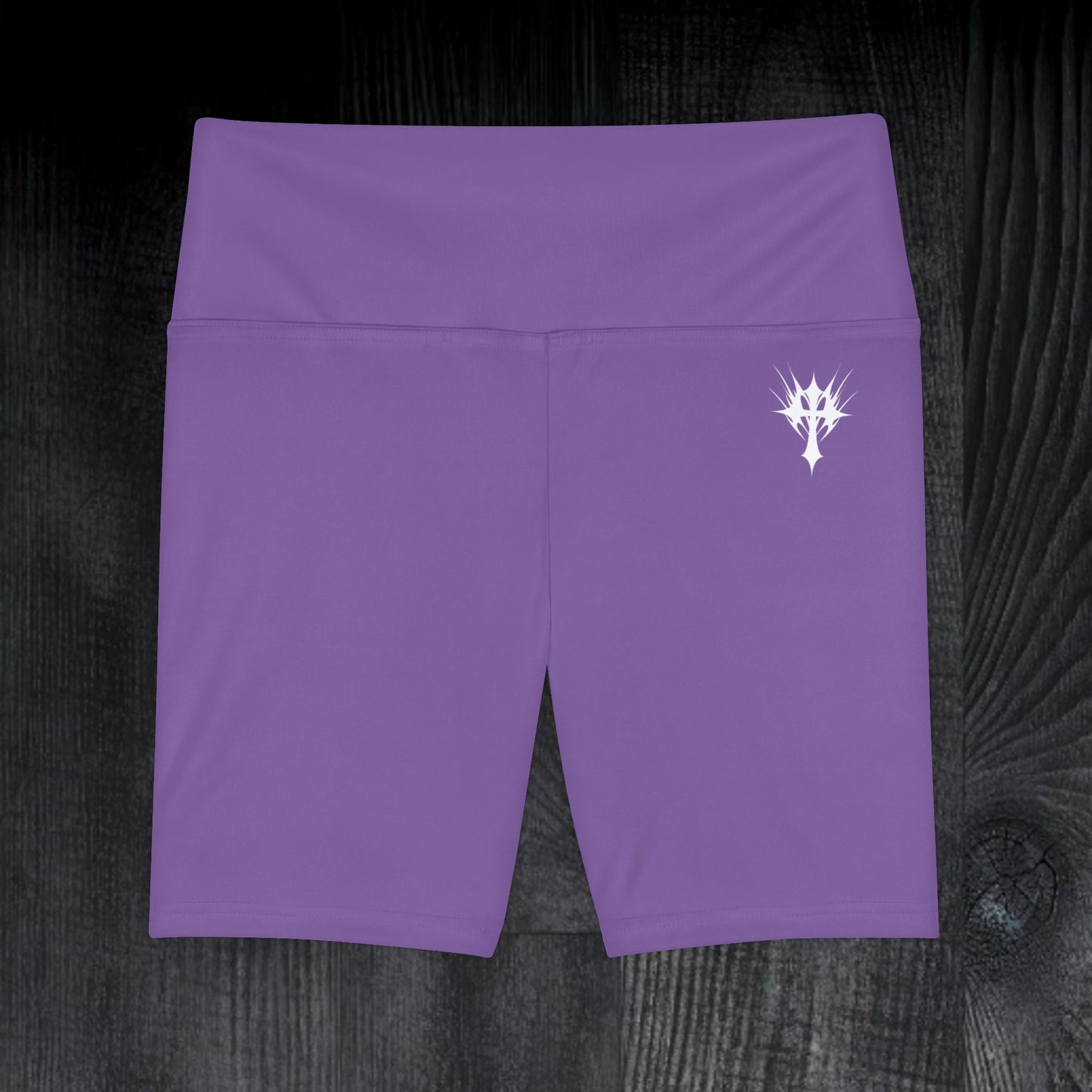 W115 - High Waisted Seamless Shorts ll Purple