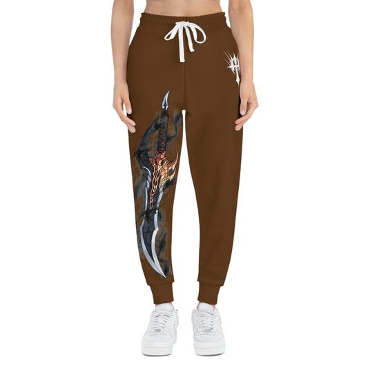 Cured-Dagger Joggers in Brown