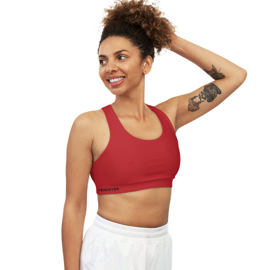 W112 - Seamless Sports Bralette - Red