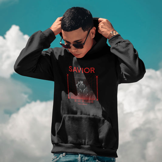 Savior's Hoodie in Black